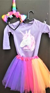 Kids Costumes to Hire - Unicorn top & skirt - GIRL